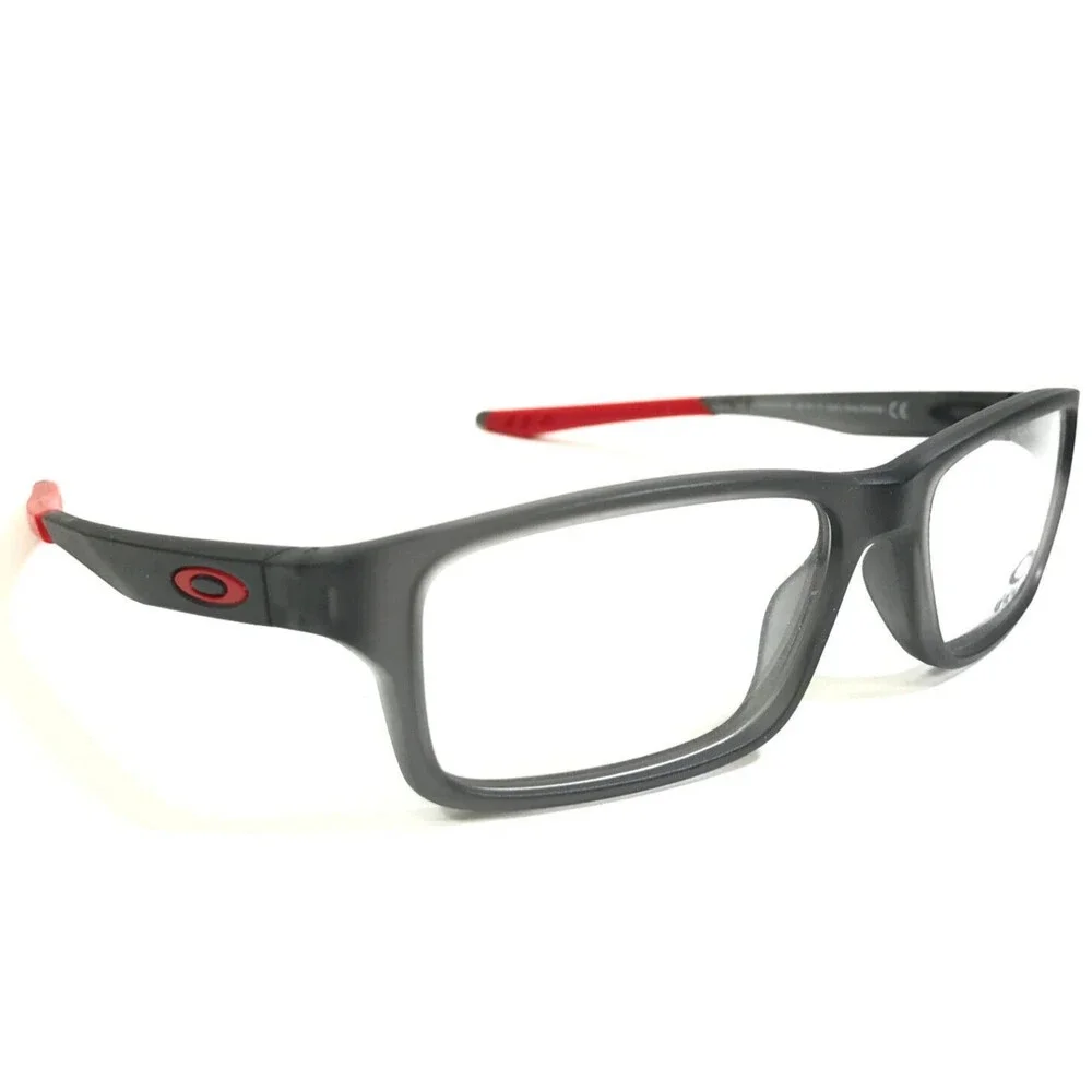 Oakley Eyeglasses Frames Crosslink XS OY8002-0349 Satin Grey Smoke Red 49-14-122